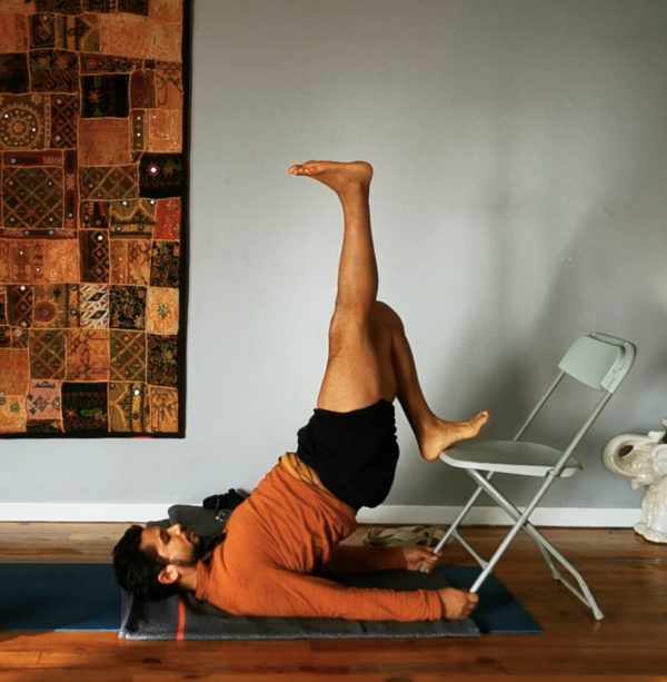 cours de yoga n°6 série sur les postures inversées (facile) • Arbre Yoga