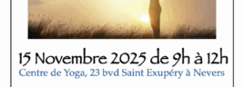 Stage yoga et hypnose, le 15 novembre 2025